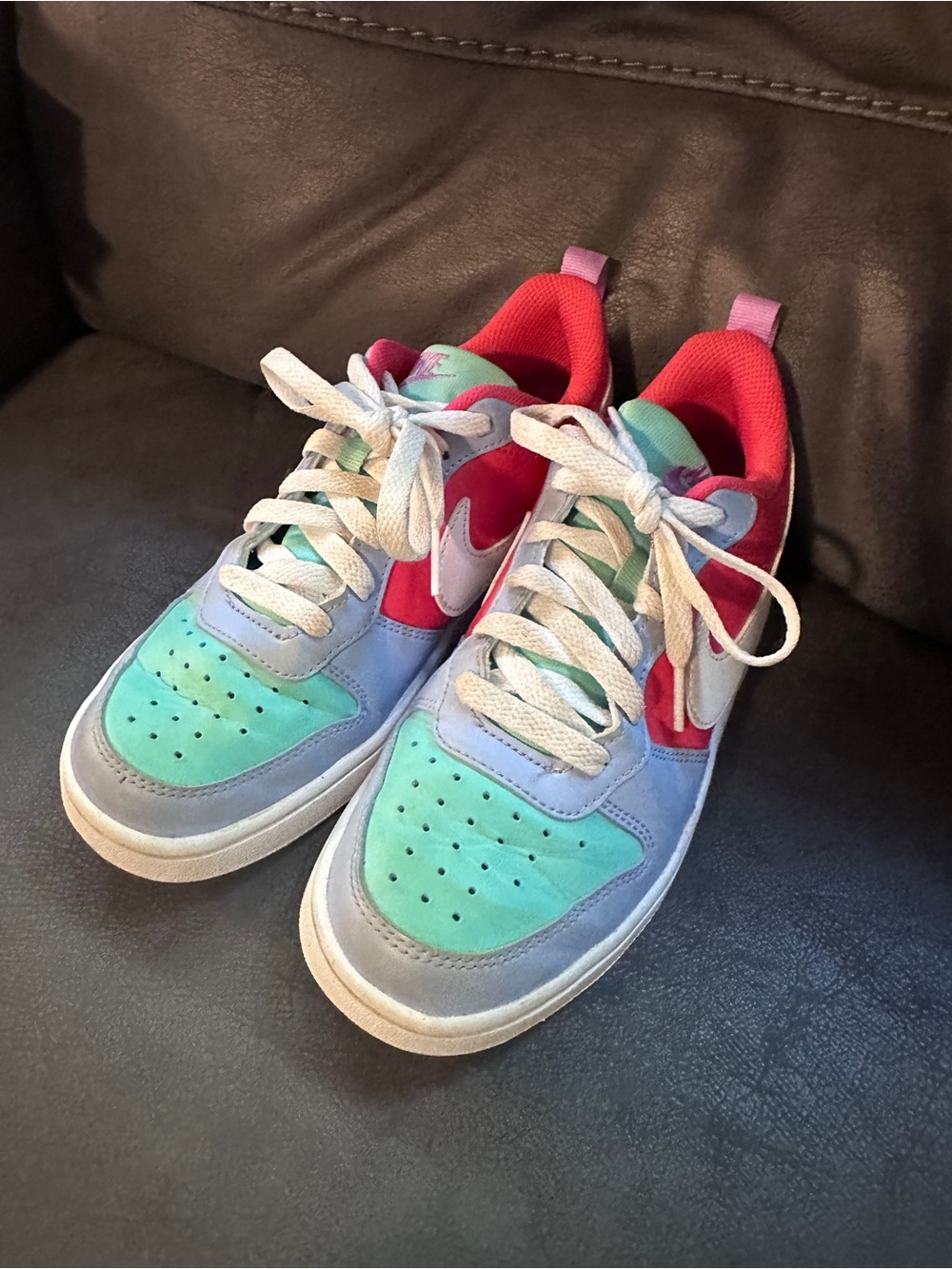 Nike Court Borough Low 2 Recraft Sneakers Youth Girls 4.5Y